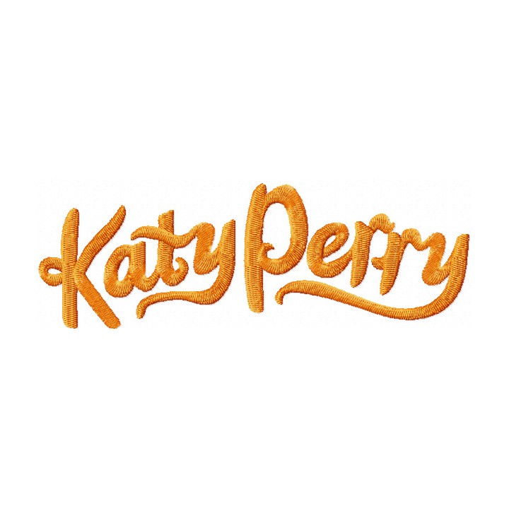 Katy Perry logo embroidery design - Embroidery Design
