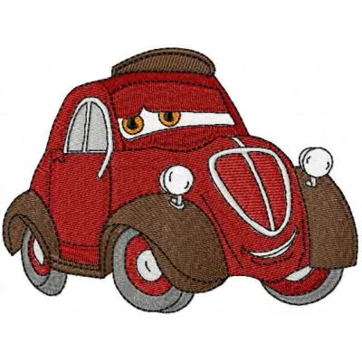 Uncle Topolino Stitching Pattern | Cars Film Design