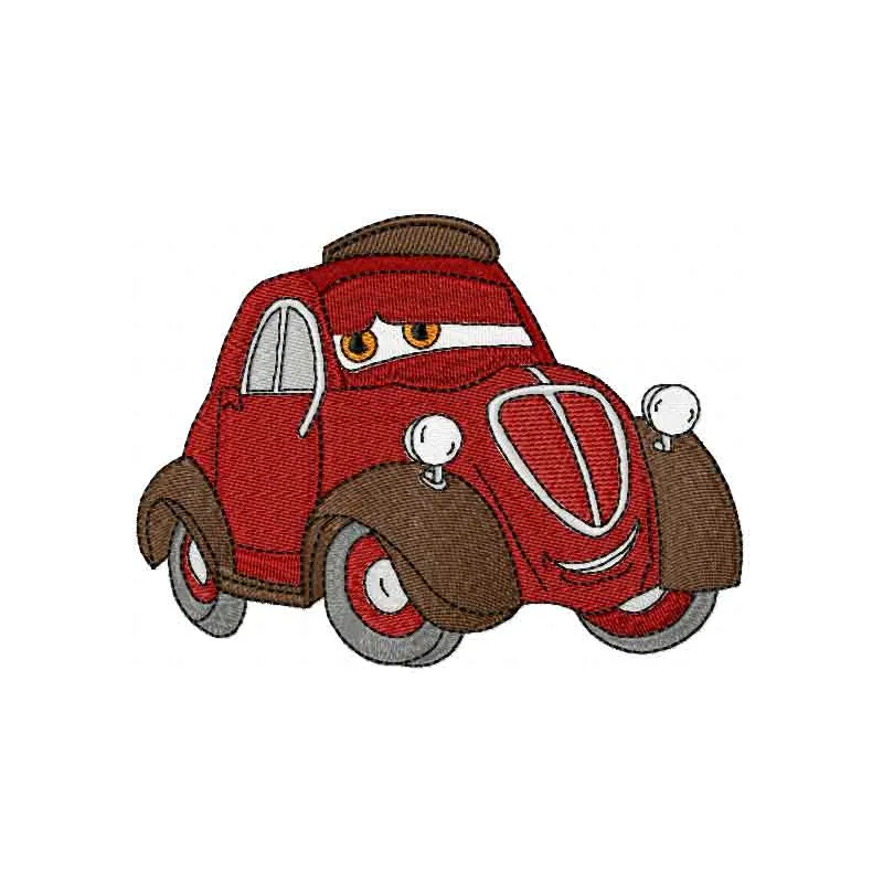 Uncle Topolino Stitching Pattern | Cars Film Design