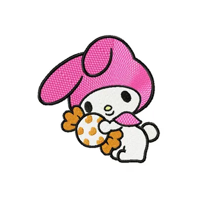 My Melody Bunny with Gift Stitching Pattern