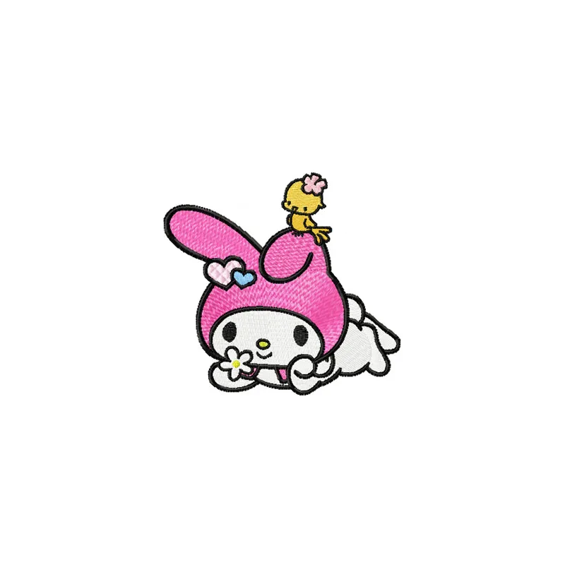 My Melody Dream Bunny Stitching Pattern