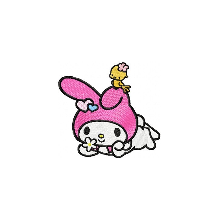 My Melody Dream embroidery design - Embroidery Design