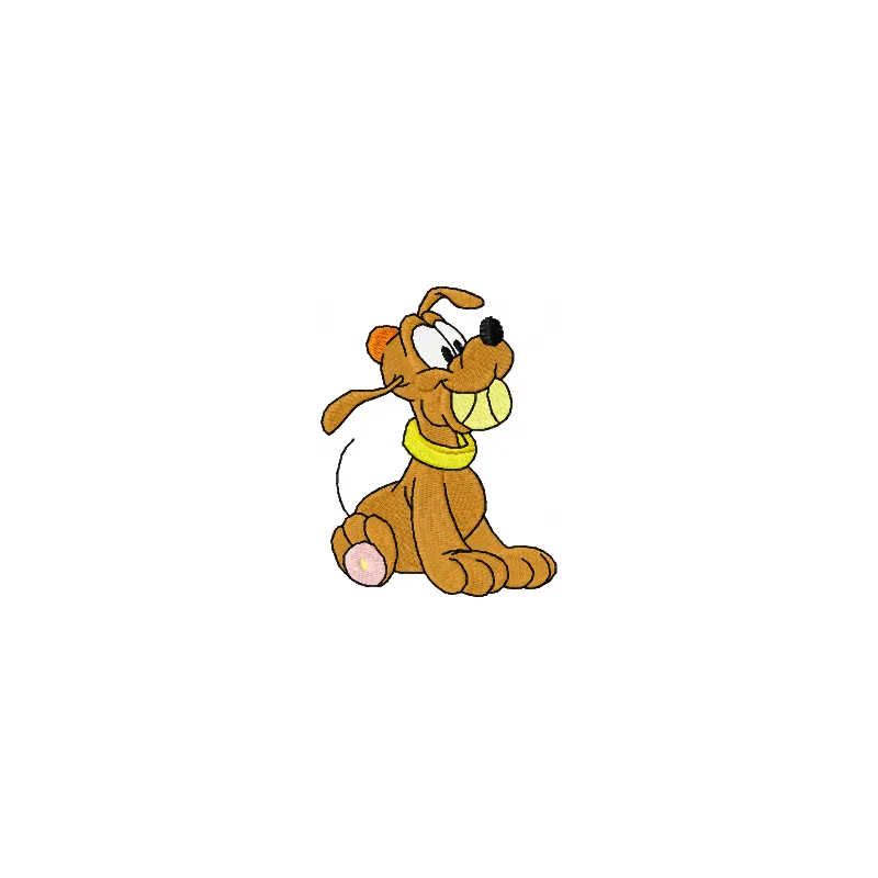 Playful Pluto with Ball Stitching Pattern