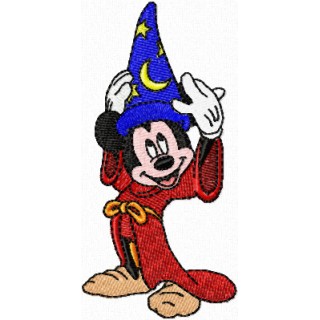Mickey Mouse Fantasia 1 embroidery design - Embroidery Design