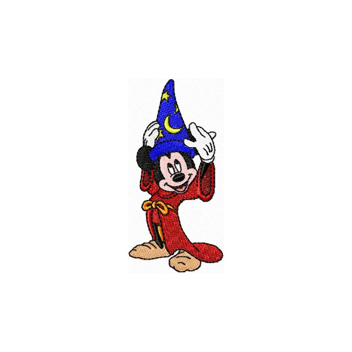 Mickey Mouse Fantasia 1 embroidery design - Embroidery Design