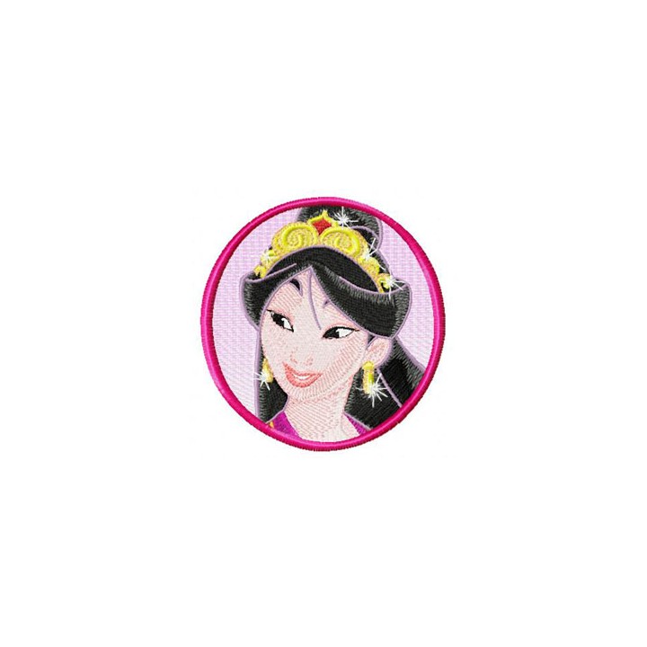 Mulan  embroidery design - Embroidery Design