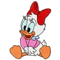 Charming Daisy Duck Stitching Pattern for Crafters