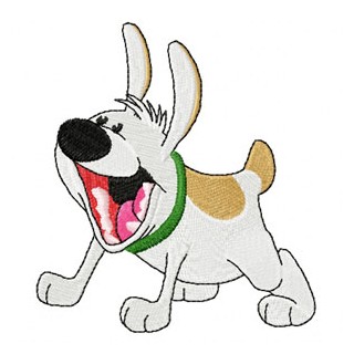 Dog from Mulan Movie  embroidery design - Embroidery Design
