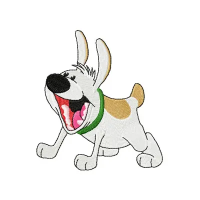 Little Brother Dog Stitching Pattern from Mulan