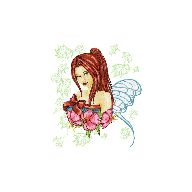 Enchanting Autumn Fairy Stitching Pattern