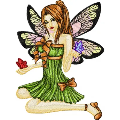 Modern Fairy 7 Stitching Pattern for Enchanted Projects