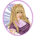 Modern Fairy Stitching Pattern | Detailed Fantasy Design