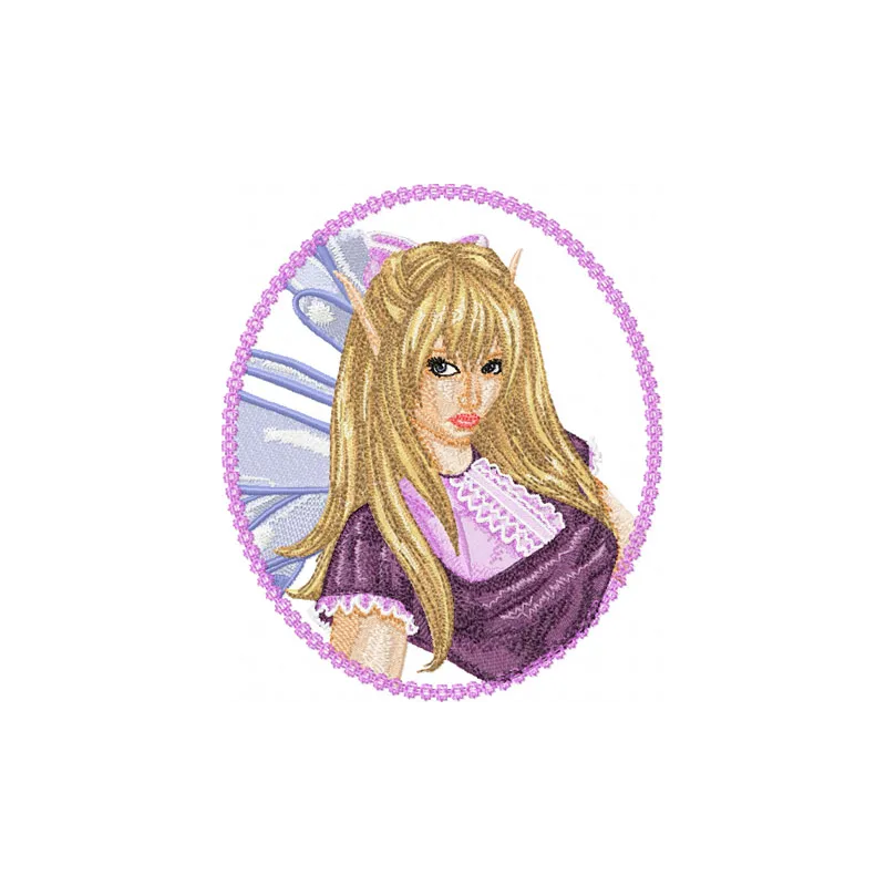 Modern Fairy Stitching Pattern | Detailed Fantasy Design