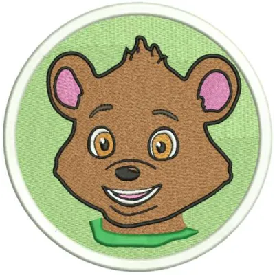 Bear 2 embroidery design - Embroidery Design