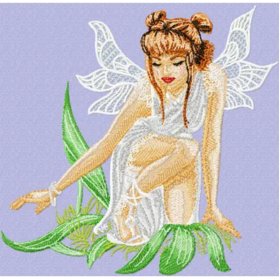 Enchanting Forest Queen Fairy Stitching Pattern