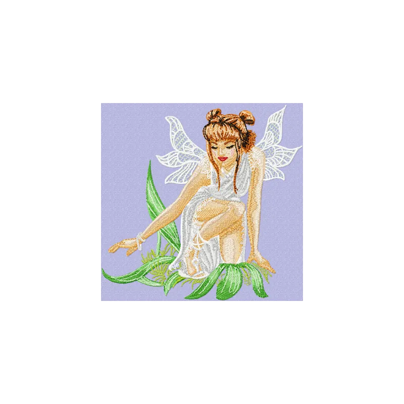 Enchanting Forest Queen Fairy Stitching Pattern