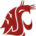 Washington State Cougars Stitching Pattern for Fans