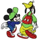 Mickey & Goofy Stitching Pattern for Disney Fans