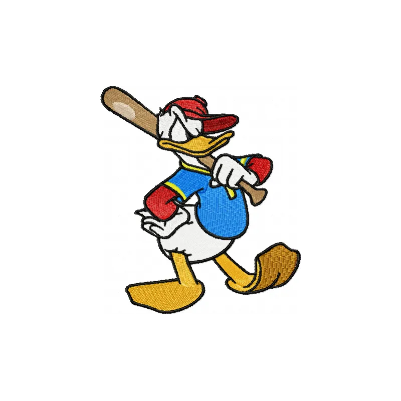 Commanding Donald Duck Stitching Pattern for Crafters