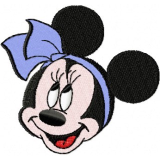 Minnie Mouse 1 embroidery design - Embroidery Design