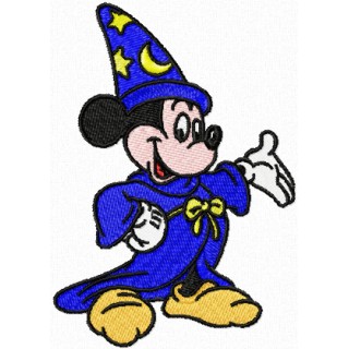 Mickey Mouse Fantasia 2 embroidery design - Embroidery Design