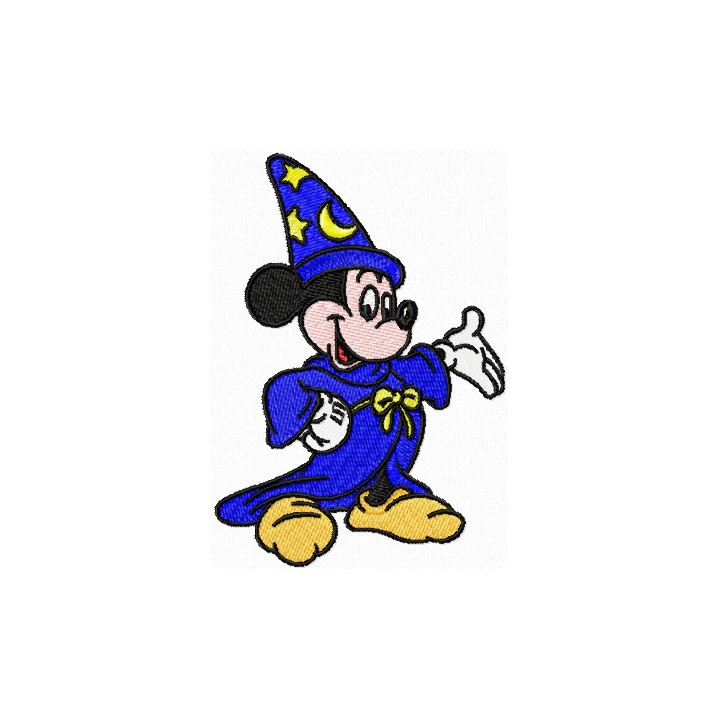 Mickey Mouse Fantasia 2 embroidery design - Embroidery Design