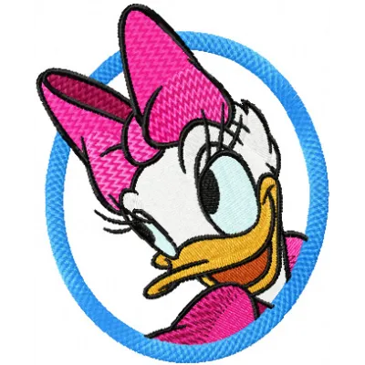 Blushing Daisy Duck Stitching Pattern