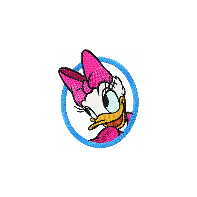 Blushing Daisy Duck Stitching Pattern