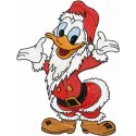Festive Duck Character Stitching Pattern for Holiday Projec…
