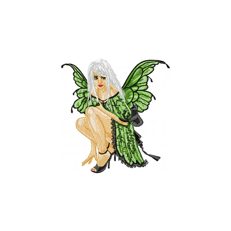 Modern Fairy 2 Stitching Pattern for Enchanted Projects