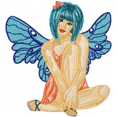 Modern Fairy Stitching Pattern for Crafters