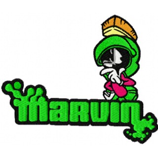 Marvin  embroidery design - Embroidery Design