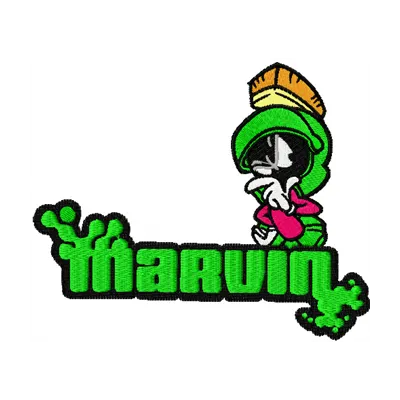 Marvin the Martian Stitching Pattern for Crafters