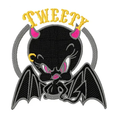 Tweety Bird Stitching Pattern | Cartoon Embroidery