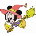 Minnie Mouse Fairy Halloween Stitching Pattern