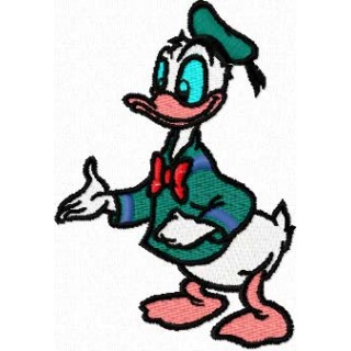 Donald Duck 2 embroidery design - Embroidery Design