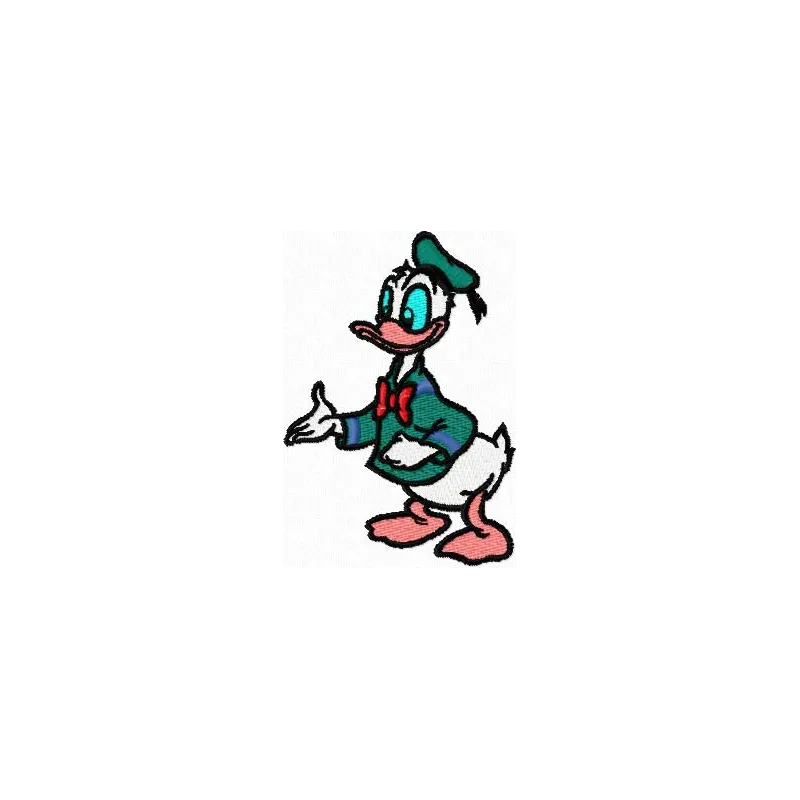 Fatherly Donald Duck Stitching Pattern for Kids