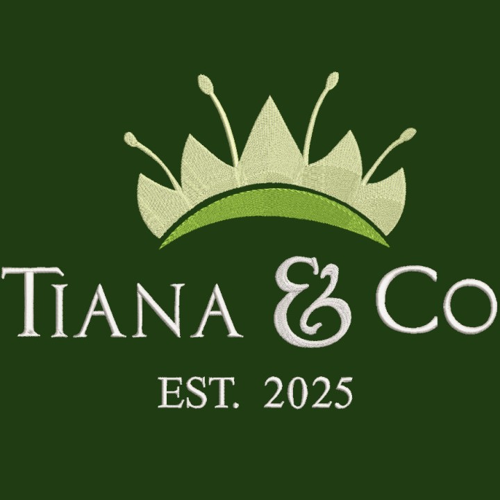 Tiana and Co embroidery design - Embroidery Design