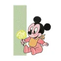 Mickey Mouse Ice Cream Letter I Embroidery Design