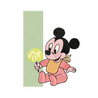 Mickey Mouse I - Ice Cream embroidery design - Embroidery Design