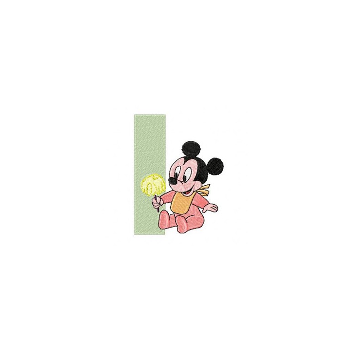 Mickey Mouse I - Ice Cream embroidery design - Embroidery Design