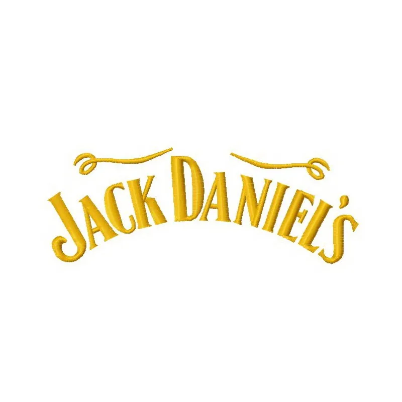 Jack Daniel's Logo Stitching Pattern for Beverage Lovers
