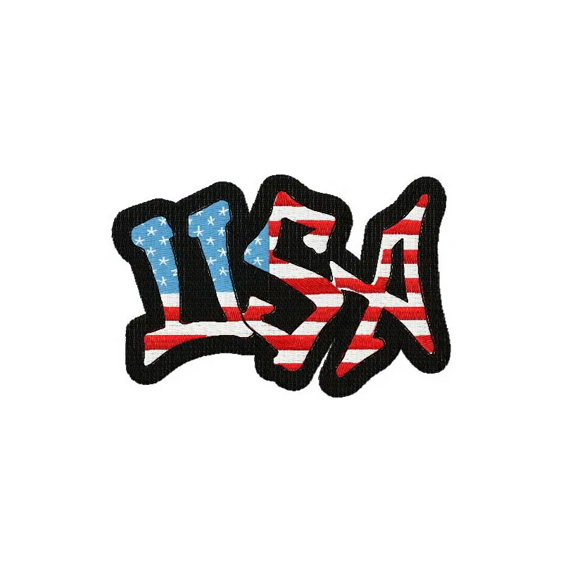 USA 3 Patriotic Stitching Pattern for July 4th