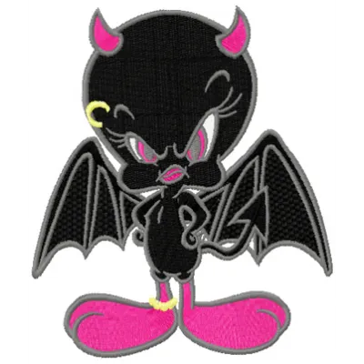 Tweety Demon Cartoon Stitching Pattern | Looney Tunes