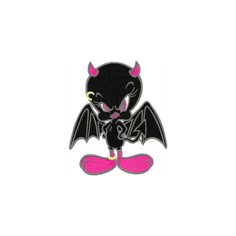 Tweety Demon Cartoon Stitching Pattern | Looney Tunes
