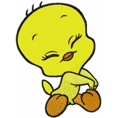 Tweety I'm Cute Cartoon Stitching Pattern