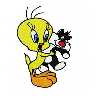 Tweety 3 embroidery design - Embroidery Design