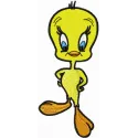 Tweety I'm Brave Cartoon Stitching Pattern