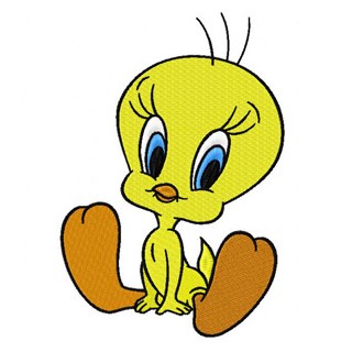 Tweety 2 embroidery design - Embroidery Design