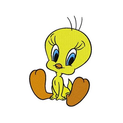 Tweety Bird Stitching Pattern | Looney Tunes Embroidery